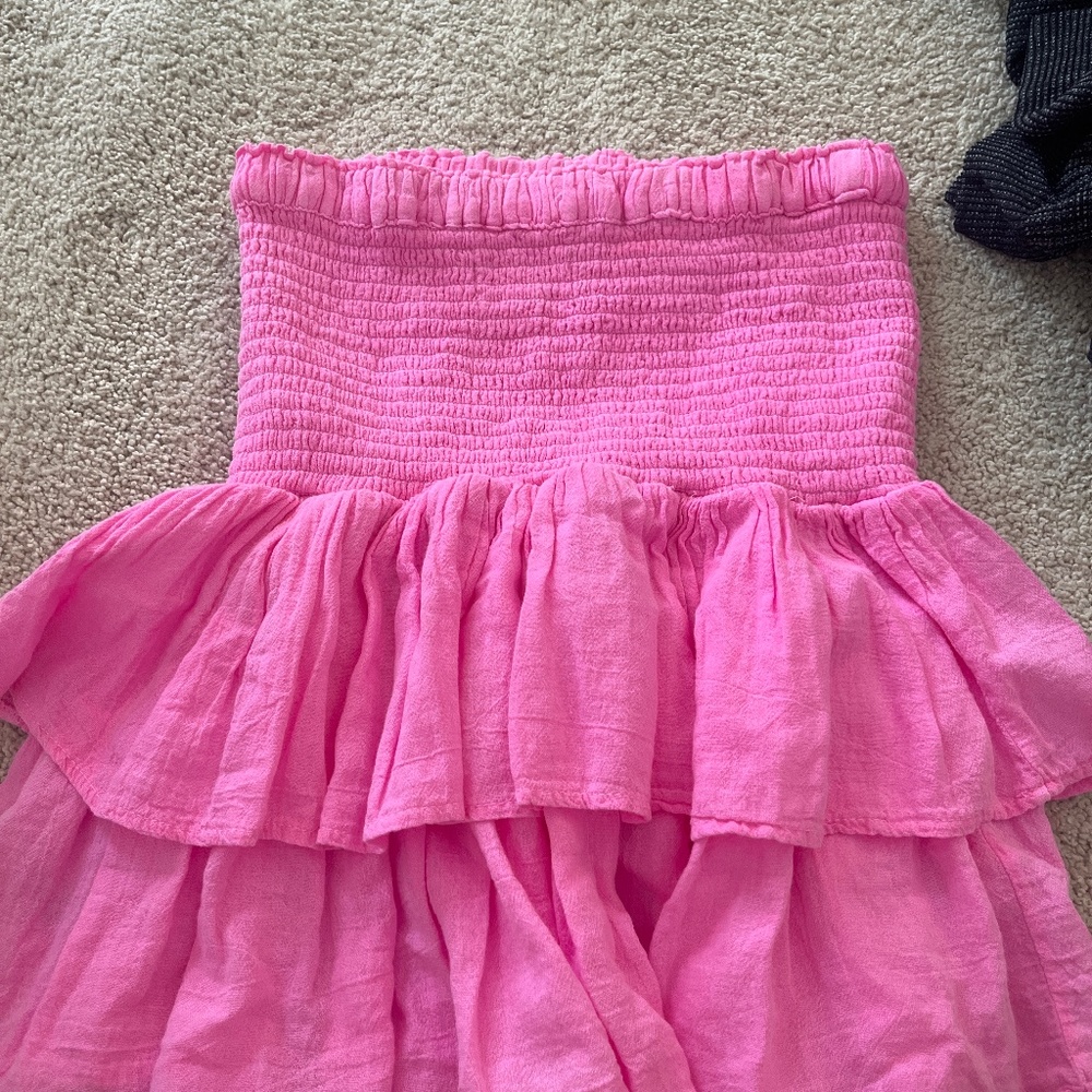 Honorine Pink Mini Skirt